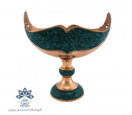 کشکول فیروزه کوب 25 سانتیمتری اصفهان