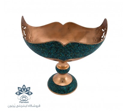 کشکول فیروزه کوب 25 سانتیمتری اصفهان