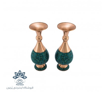 گلدان 20 سانتی فیروزه کوب اصفهان