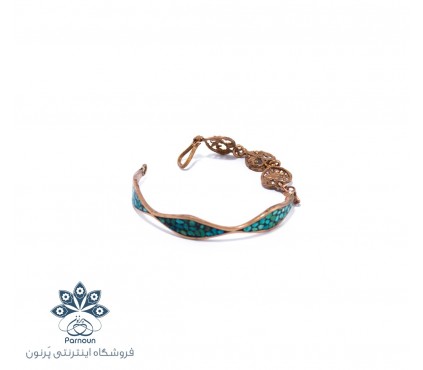 دستبند فیروزه کوب طرح آیما