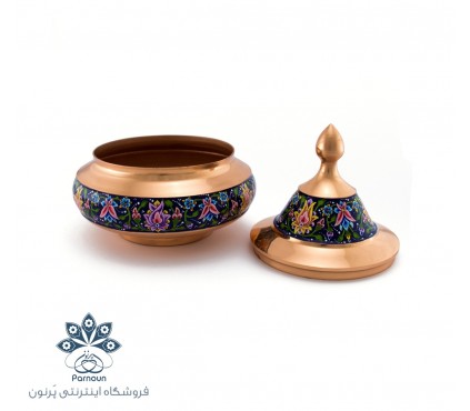 شکلات خوری مس و پرداز طرح سفینه‌ای