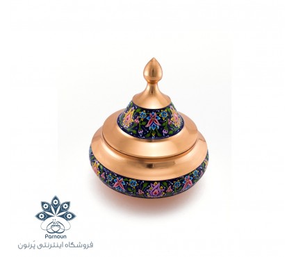 شکلات خوری مس و پرداز طرح سفینه‌ای