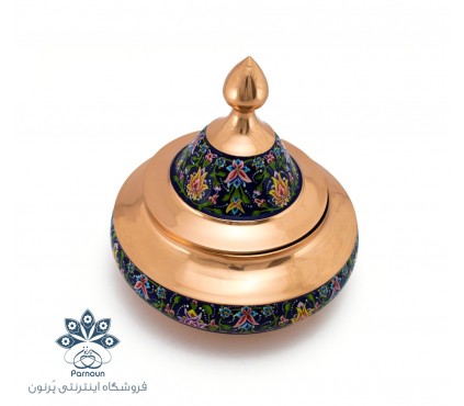 شکلات خوری مس و پرداز 21 سانتیمتری