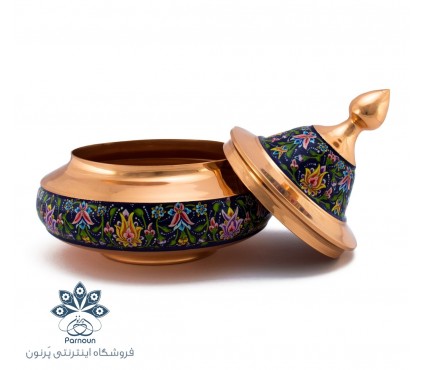 شکلات خوری مس و پرداز 21 سانتیمتری