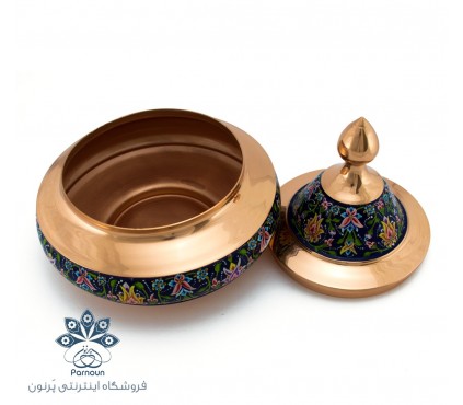 شکلات خوری مس و پرداز 21 سانتیمتری