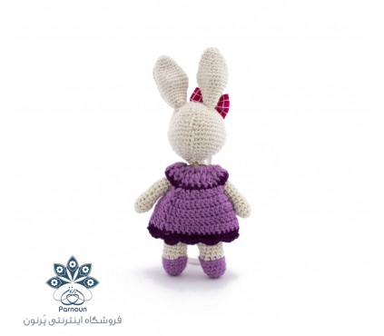 عروسک قلاب بافی خرگوش گلسر