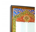 آیینه اُرُسی40x55 عمودی با نشان  علی ابن موسی الرضا(ع)