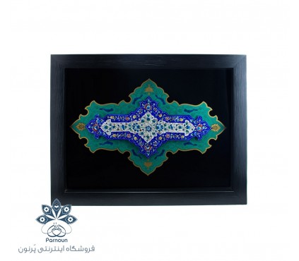 تابلو میناکاری  و معرق طرح ترنج