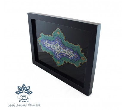 تابلو میناکاری  و معرق طرح ترنج