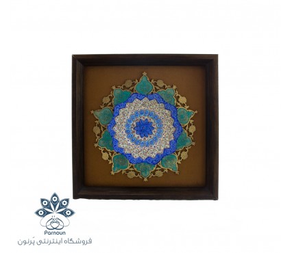 قاب مینای معرق 16 سانتیمتری