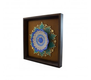 قاب مینای معرق 16 سانتیمتری