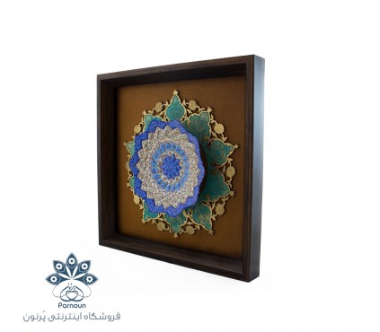 قاب مینای معرق 16 سانتیمتری