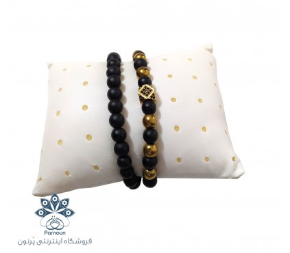 دستبند زنانه دو ردیفه نیکا