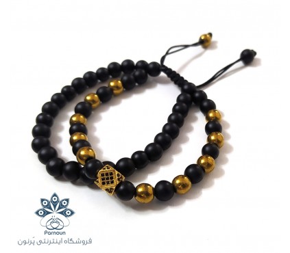 دستبند زنانه دو ردیفه نیکا