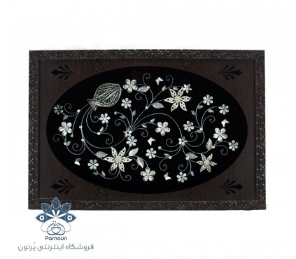 قاب گل نقره اصفهان با ابعاد  40 در 60 سانتیمتر