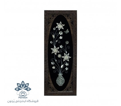 تابلو گل نقره اصفهان 20 در 60