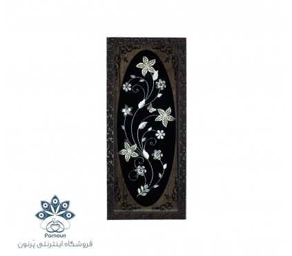 تابلو گل نقره اصفهان با ابعاد  23 در 53 سانتیمتر