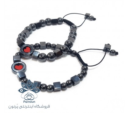 ست دستبند زوج مدل مهر و وفا