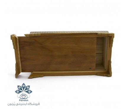 جعبه دستمال کاغذی خاتم کاری شده