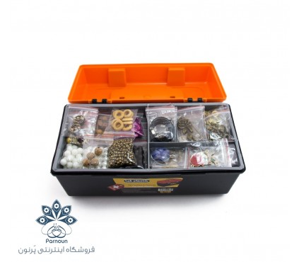 جعبه ابزار کامل ساخت زیورآلات و بدلیجات به همراه ملزومات