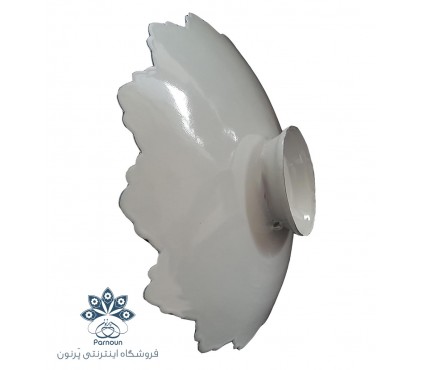 بشقاب میناکاری مسی باطرح زیبای پردار