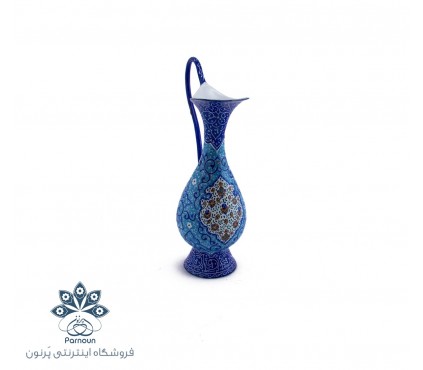 پارچ میناکاری اصفهان با ارتفاع 16 سانتیمتر