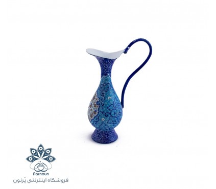 پارچ میناکاری اصفهان با ارتفاع 16 سانتیمتر