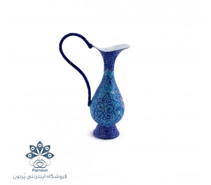 پارچ میناکاری اصفهان با ارتفاع 16 سانتیمتر