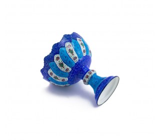 شکلات خوری  پایه دار مسی میناکاری شده اصفهان