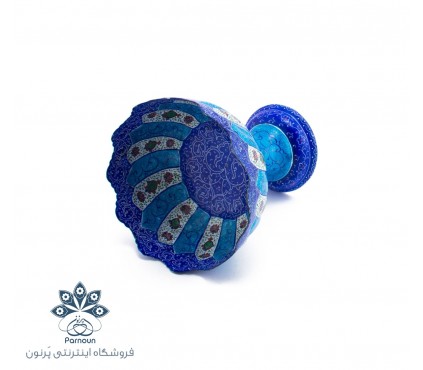 شکلات خوری  پایه دار مسی میناکاری شده اصفهان