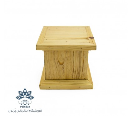 پایه تندیس یا استند چوبی با ارتفاع 16 سانتیمتری