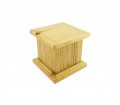  پایه تندیس یا استند چوبی با ارتفاع 16 سانتیمتری