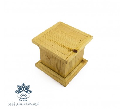  پایه تندیس یا استند چوبی با ارتفاع 16 سانتیمتری