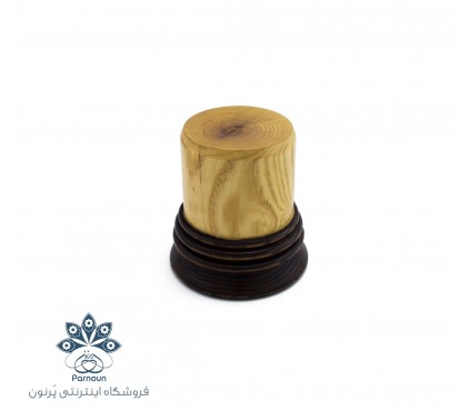 پایه تندیس چوبی استوانه‌ای در طرح‌های مختلف