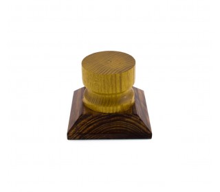 پایه تندیس چوبی استوانه‌ای در طرح‌های مختلف