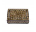 جعبه جواهرات  چوبی خاتم کاری شده اصفهان 