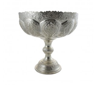 میوه خوری قلمزنی با آبکاری نقره