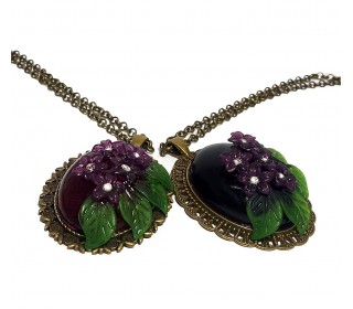 مه‌نگار (رولباسی رزین و گل‌های کریستال)