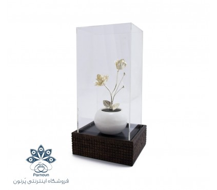 تندیس گل رز نقره عیار 84