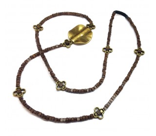 نیمست اسپرت چوبی هیوا (آویز و دستبند)