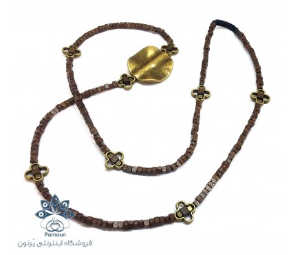 نیم‌ست اسپرت چوبی هیوا (آویز و دستبند)