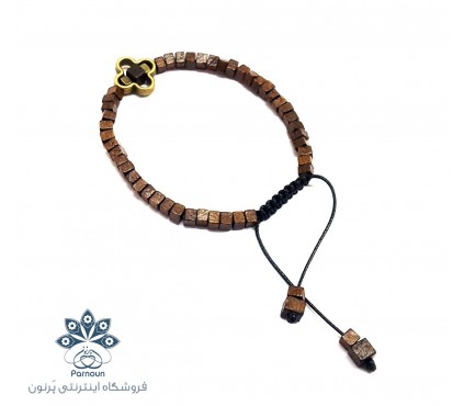 نیم‌ست اسپرت چوبی هیوا (آویز و دستبند)