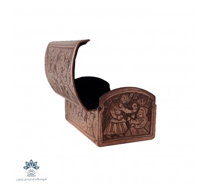 جعبه جواهرات قلمزنی مسی