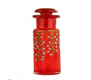 چای دان شیشه ای میناکاری 