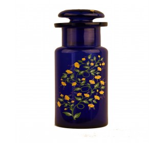 چایدان شیشه ای میناکاری شده