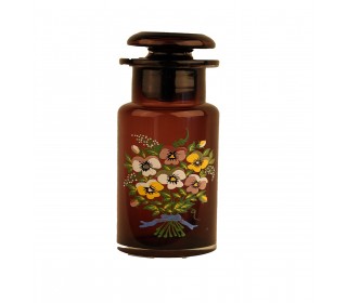 چایدان شیشه ای میناکاری شده