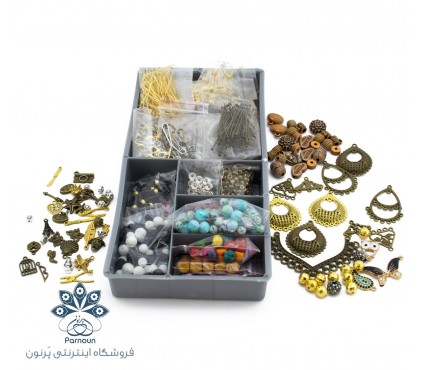 جعبه ابزار کامل ساخت زیورآلات و بدلیجات به همراه ملزومات
