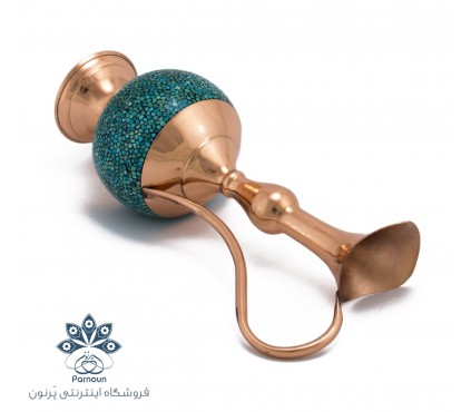 پارچ فیروزه کوبی 27 سانتی اصفهان