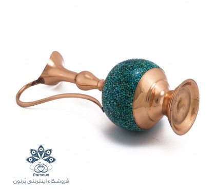 پارچ فیروزه کوبی 27 سانتی اصفهان