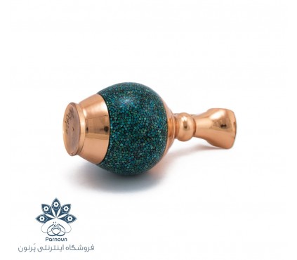 پارچ فیروزه کوبی 18 سانتی اصفهان  با طرح جدید